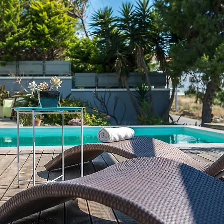 Villa Artistic Pool Private La Canée